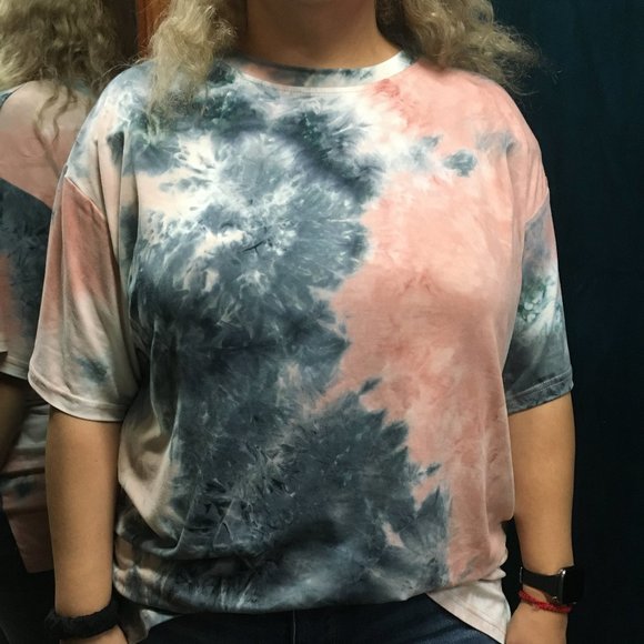 T-shirt Victoria's Secret Tie-dye Rose Londres - NEUF Avec étiquette, Taille Unique